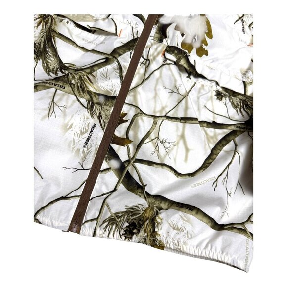 REALTREE HUNTSHIELD Camo Hunting Fishing Waterproof Windbreaker Jacket Medium - Picture 6 of 7